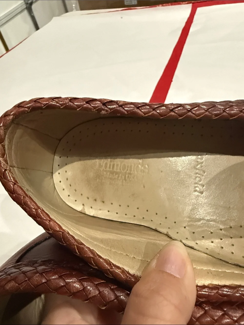 Allen Edmonds Brown Leather Tassel Loafers